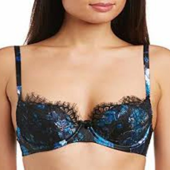 Gossard Other - Gossard Temptation Floral Satin Lace Bra 32DD